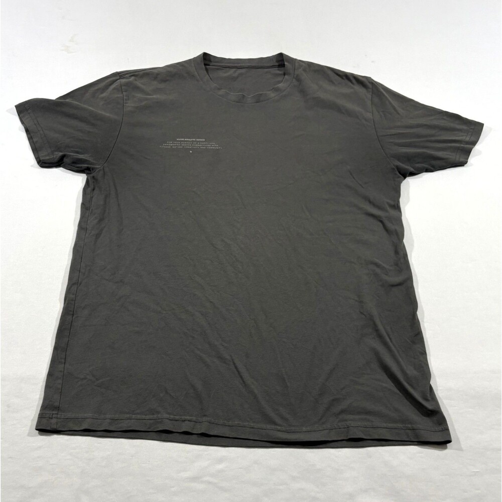 Vuori Athletic Goods Original Pursuit Graphic Tee T-shirt Mens V971 Faded Gray L